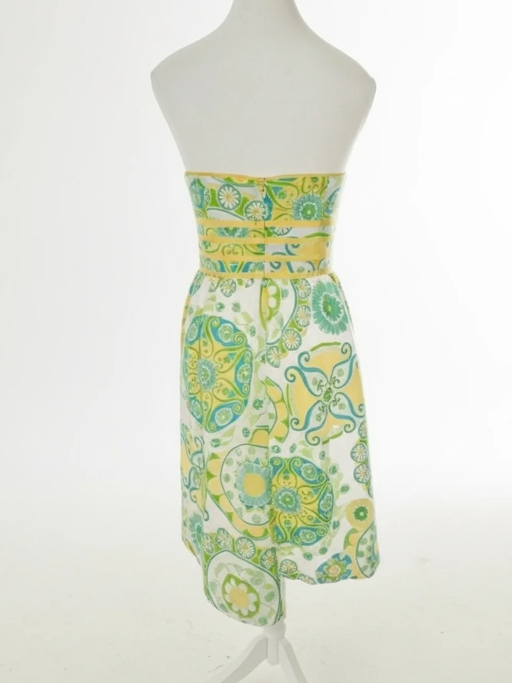 Lilly Pulitzer Katrina Dress White Label Fountain of Youth Cottagecore  Size 4 - Picture 4 of 14